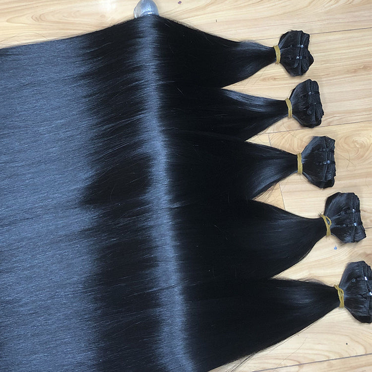 3 bundles straight human hair bundles
